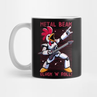 Metal Beak Cluck 'n' Roll! Mug